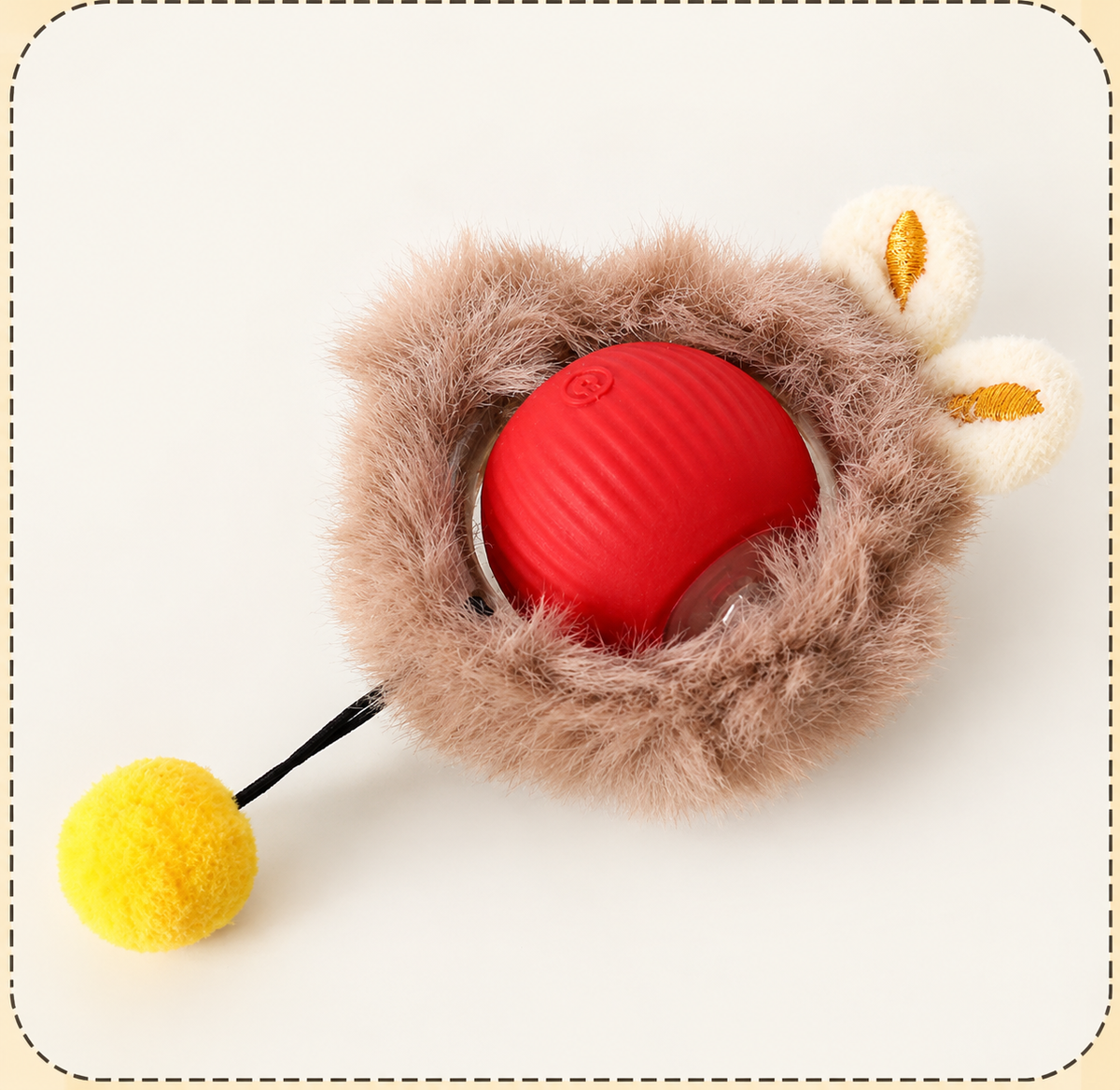 Interactive Cat Ball Toy - Bite Resistant Chew Toy for Pets